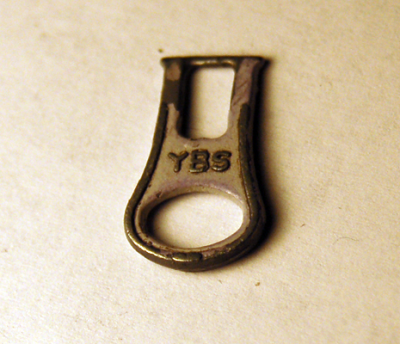 Zipper pull.