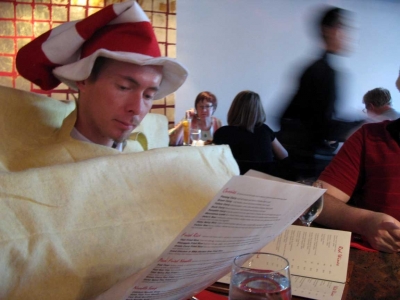 Even more of the menu.