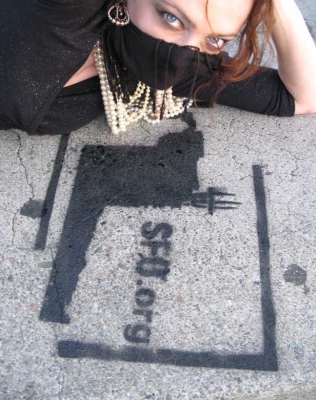 Spreadin' it all over Coit Tower.