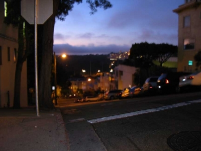 I hate that you can't see how steep this really is in this picture.