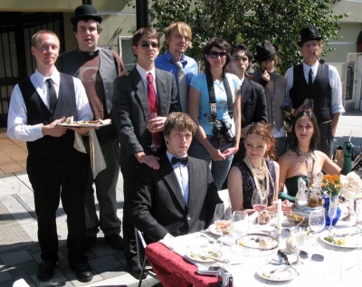 Formal group portrait. Formal group portrait.