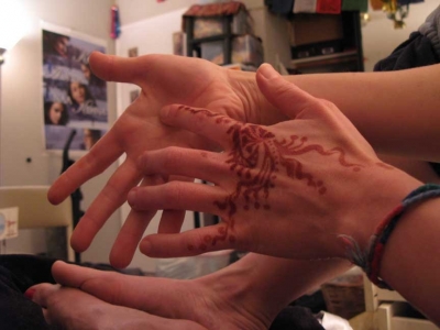 I had to use my sense of touch more.