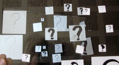 four different depths, four different sizes.