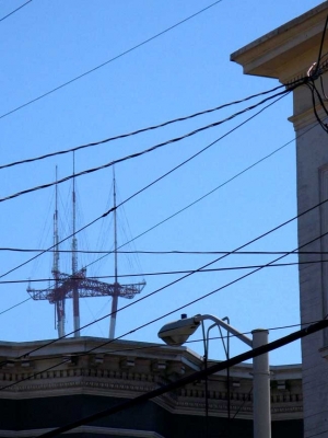 From the corner of Haight and Ashbury.