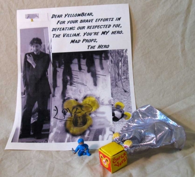 The final loot with explanatory note.