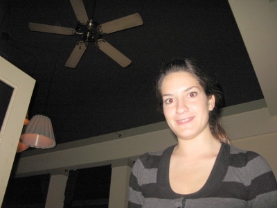Nice, if weirded-out, waitress.