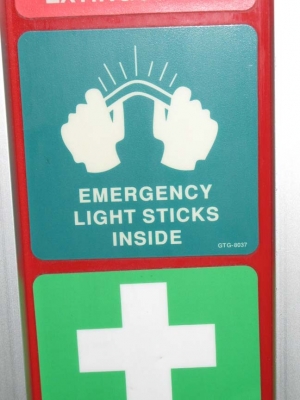  Break in case of religious crisis or flash rave.