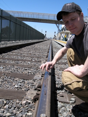 More items are tentatively placed on the track.