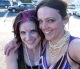 Bex and RB wore make-up, pearls, and dresses just for the occasion.