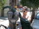 Scarlett manages to make a meter look sexy.