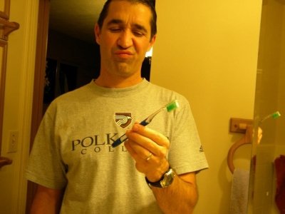 toothbrush = boring