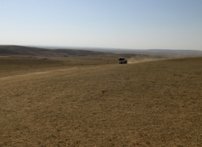 truck in mongolia