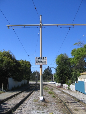 The stop with my note.