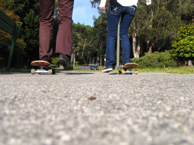 skateboard escape