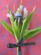 boquet on party dress