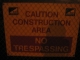 no trespassing