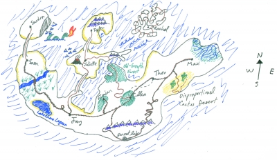 The map itself