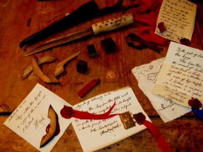 Tools of the trade and finished items...