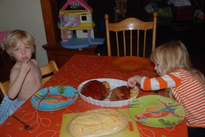 The kids couldn't wait to start