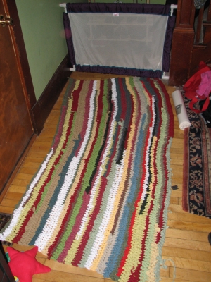 in place before the door