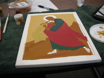 oops. forgot to do the father's feet oops. forgot to do the father's feet