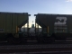 towers between the cars