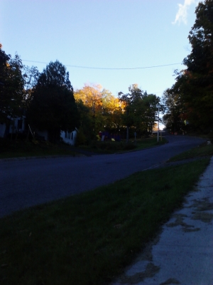 Steep hill continues. Steep hill continues.