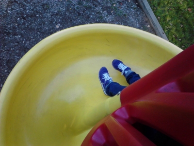 Slide feet. Slide feet.