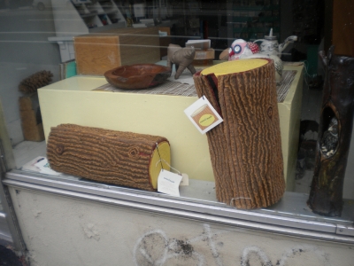 hand made log stuffy