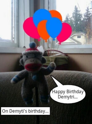 Sock monkey Sez...