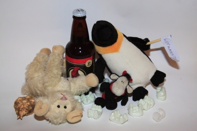 But once, I was a penguin--a'staggerin' through the snow!