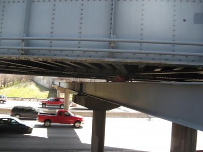 Sometimes the only way is on your belly.