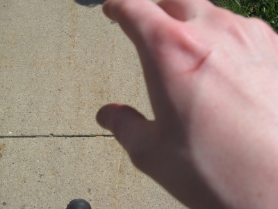 A view of help's first-ever tasking injury.