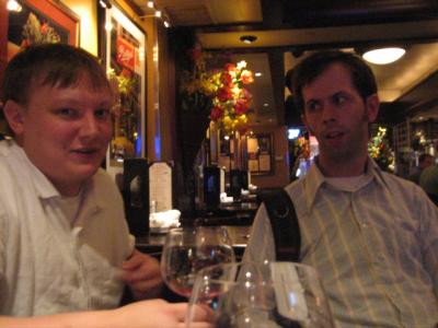 Aaro and his friend Dave Aaro and his friend Dave