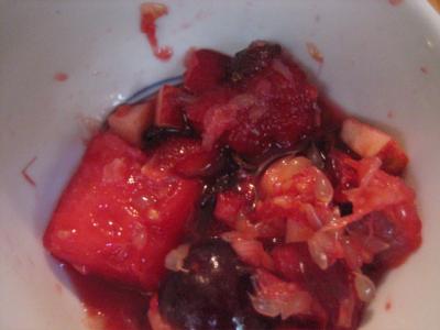 Red Fruit Salad
