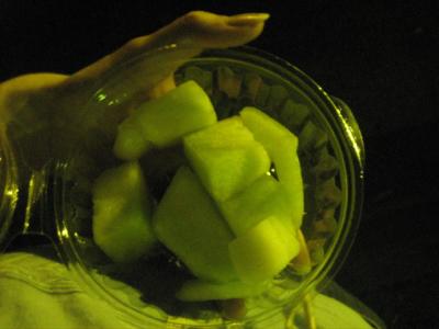 Honeydew by street light