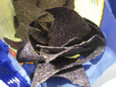 Blue corn chips