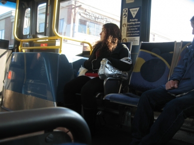 Oh gosh...  avoid eye contact...