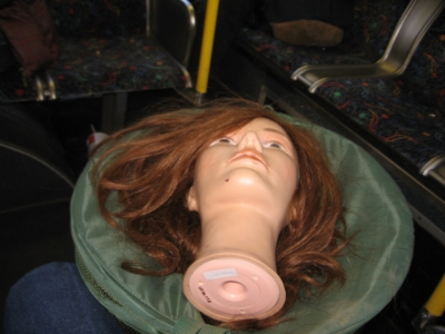 It was getting cramped in that bag.