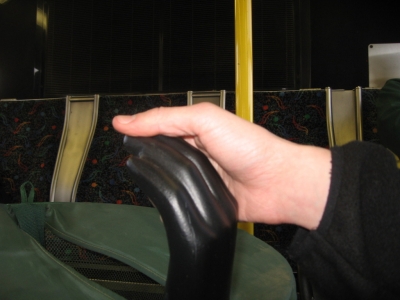 Sometimes while riding the bus, I get lonely.