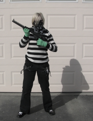 A bank robber!