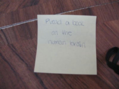 Read a book on the human brain