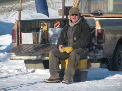 We found a guy here. He waved