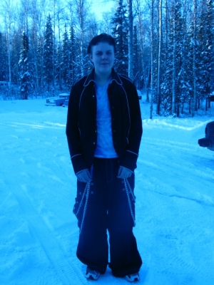 Our guide showed us the way.