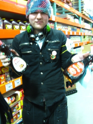 We had trouble deciding which syrup we wanted