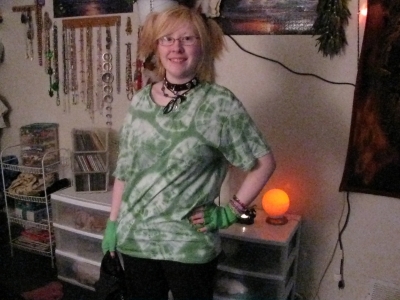 Then she gave me some late Chistmas presents.