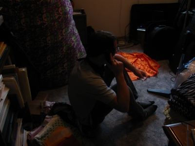 and proptly got distracted