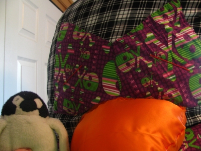 finally the penguin face got done!