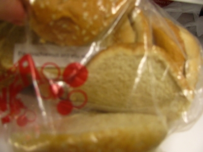 I put fortunes in all of the hamburger buns.