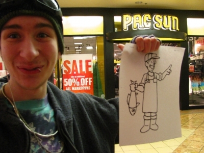 A boy and his fishman